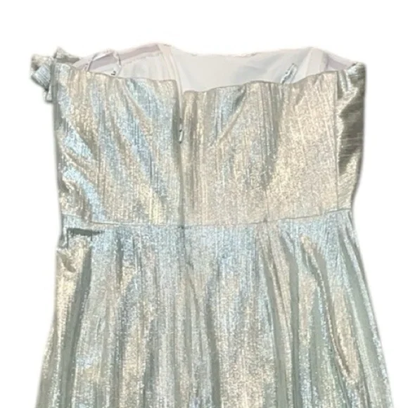 Black Halo Divina Metallic Sheath Dress Size 6 NWT - Picture 8 of 13